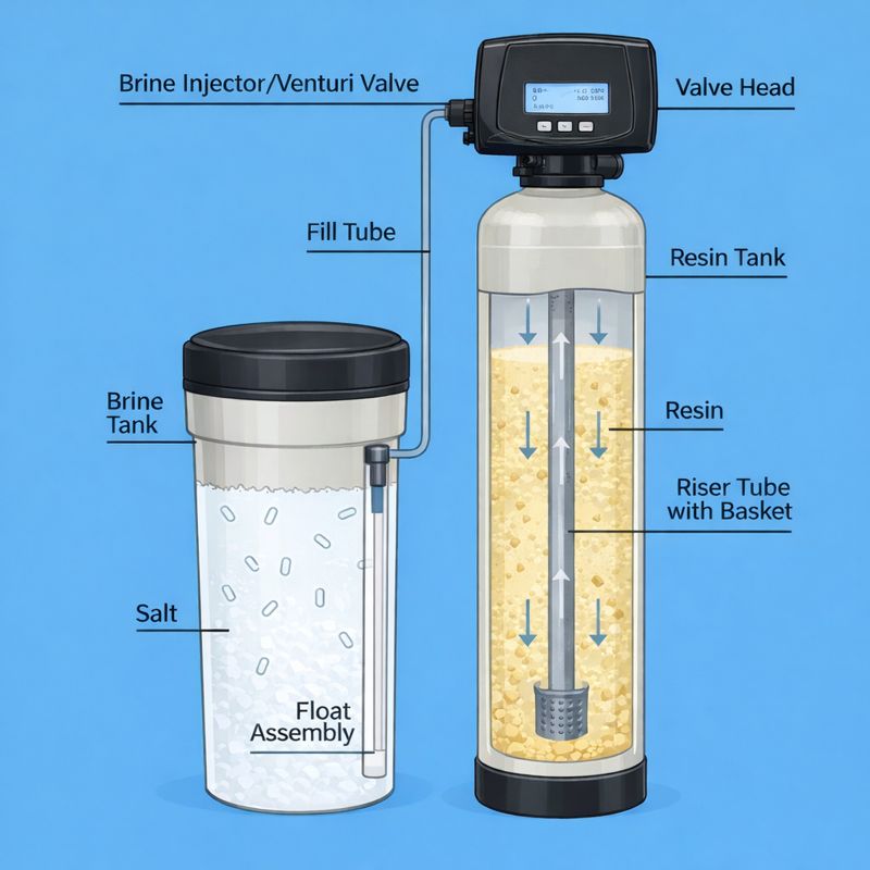 basics of a water softener